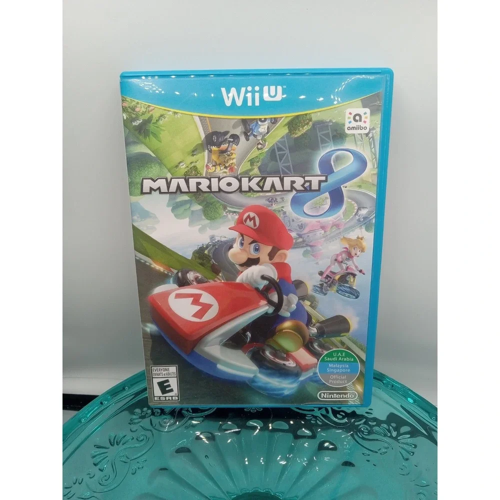 Mario Kart 8 (Nintendo Wii U, 2014) Not Complete Cover Is Faded